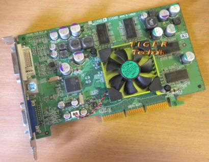 Leadtek LR2982 nVidia GeForce FX5700VE AGP x8 256 MB VGA TV-Out DVI* g163