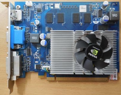 NVIDIA GeForce 9500GS 512MB 128Bit DDR2 HDCP PCI-E 2.0 x16 VGA DVI HDMI* g165