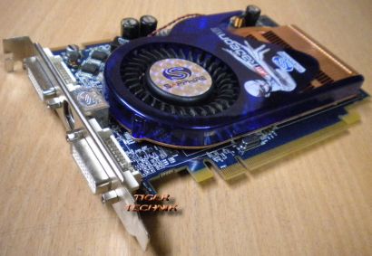 Sapphire 88-1E14-01-SA ATI Radeon X1650 XT GDDR3 512MB PCI-Ex16 2xDVI* g167