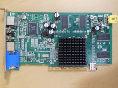 ATI Radeon 9000 64MB DDR Retro AGP Grafikkarte VIVO S-Video 99-C194-00-FS* g175