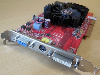 PowerColor AG3650 512MD2-V3 Radeon HD3650 DVI TV VGA RETRO AGP LF R63BGV2.2*g243