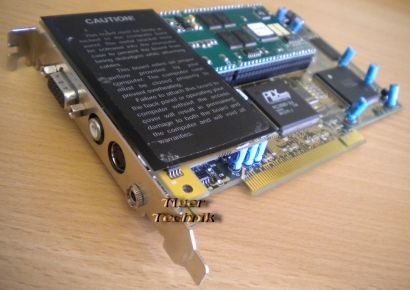 Wired Media Press MPEG2 Encoder Decoder PCI Videokarte VGA TV S-VID IN* tk09