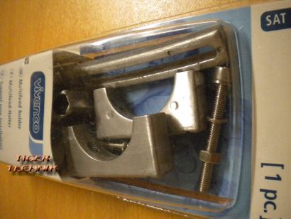Vivanco Multifeed-Halter 2-fach für 2 LNBs mit 40mm Aufnahme *so254