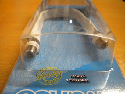 Vivanco Fensterdurchführung für Koaxialkabel F-Buchse - F-Buchse* so255