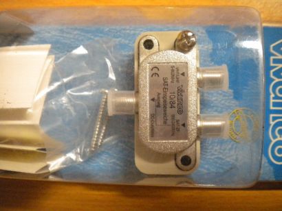 Vivanco SAT Einspeiseweiche Zum Zusammenschalten von SAT und terrestrisch*so265