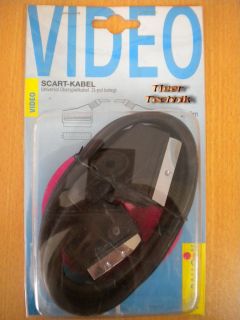 BigBalloon Video 21-pol SCART Kabel 2m Stecker Stecker DVB-T Video TV DVD* so278