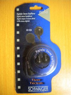 Schwaiger KH 030 Digitaler Stereo Kopfhörer 3,5mm Klinke *so286