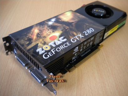 ZOTAC GeForce GTX 280 SLI 512Bit 1024MB GDDR3 PCI-E 16 2.0 HDTV, DVI Dual* 224