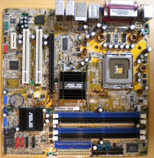 Asus P5GD1-VM S Rev1.05 Mainboard +Blende Sockel 775 FSB800 DDR SATA PCIe* m418