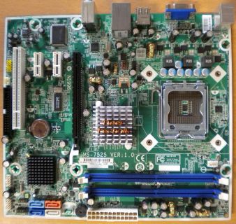 HP Compaq dx2420 MS-7525 Ver1.0 MB+Blende Sockel 775 480429-001 464517-001* m407