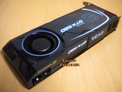 EVGA GeForce GTX 580 Dual DVI+HDMI PN 015-P3-1580-KR 1536MB GDDR5*g229