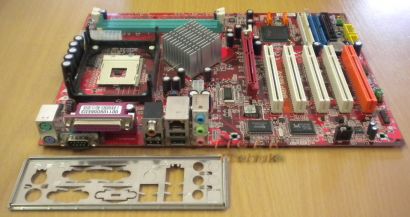MSI MS-6788 848P Neo-V Mainboard+Blende Sockel 478 AGP8x SATA LAN* m144