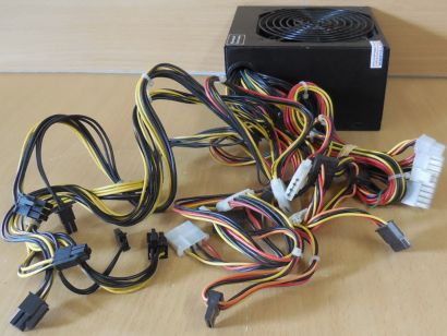 Sharkoon SHA550-12A 500 Watt PC Computer ATX Netzteil PCIe P4 P8 SATA* nt278