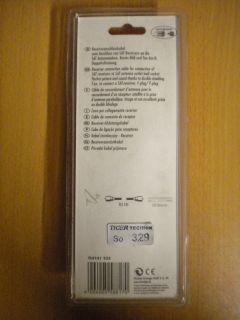 Schwaiger SAT Kabel Anschlusskabel Antennenkabel F-Stecker- F-Stecker 1,5m* so329