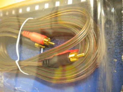 Schwaiger High End Cinch Audio Kabel 5m 2x Cinch Stecker - 2x Cinch St. * so333