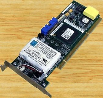 Adaptec IBM PCI-X ServeRAID Karte U320 ASR-2020S,128MB mit BackUp Akku* pz901