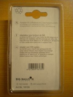 BigBalloon Video AV Adapter 4-pol Klinke - 3x Cinch Stecker DVD-PC auf TV *so358
