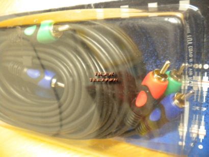 Schwaiger 5m YUV Anschlusskabel für DVD Video 3x Chinch St. -3x Chinch St.*so383