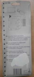 Schwaiger SCV 7085 5-fach SCART Verteiler 5x Buchse - 1x Stecker *so396