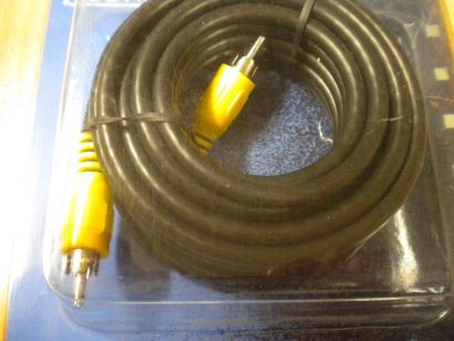 Schwaiger Cinch Video Kabel Koax Composite 5m Cinch Stecker - Stecker *so397
