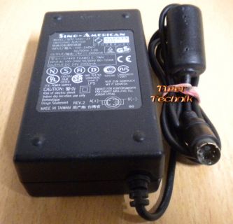 Sino-American SA60-24 AC DC Adapter 24V 2A Netzteil* nt474