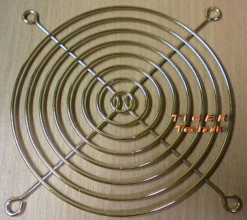 Fan Grill 120mm 12cm Lüfter Grill Gitter Gold Farbig Top* pz19