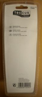 Teccus by Vivanco TAE Erweiterung TAE-F auf 3-fach Dose N F N Aufputz Dose*so406