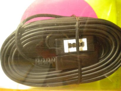 BigBalloon Telefon Kabel 15m Verlängerung TAE-F Stecker - TAE-F Kupplung* so414