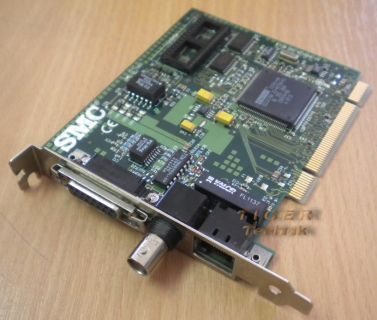 SMC NETWORK 8432BTA PCI ETHERNET CARD COAX BNC* nw64