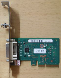 Fujitsu Siemens FSC D2823-A11 GS1 ICT-50 DVI ADD On PCI-E SFF mit Adapter* g231