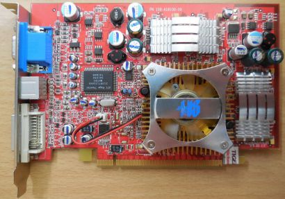 HIS Radeon X600 XT 109-A18100-00 128MB DDR 128Bit PCI-E VGA S-Video Out DVI*g166