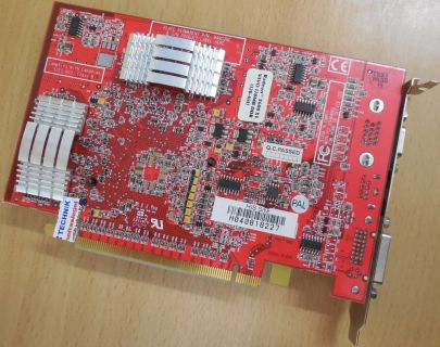 HIS Radeon X600 XT 109-A18100-00 128MB DDR 128Bit PCI-E VGA S-Video Out DVI*g166
