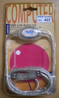 BigBalloon USB2.0 PC Link-Kabel USB zum Verbinden von zwei Computern* so423