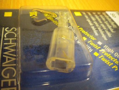 Schwaiger TST 4222 Verdrehschutz Twist Stop für Telefon Hörer Spiral Kabel*so443