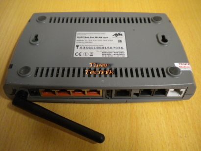 Fritz!Box Fon WLAN 7170 Router Rot ADSL ADSL2+ 4-ports VOIP ISDN So USB* nw308