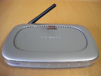 Netgear WGR614 v4 Wireless Router 54 Mbit WEP WPA 4x LAN-Ports Firewall * nw326