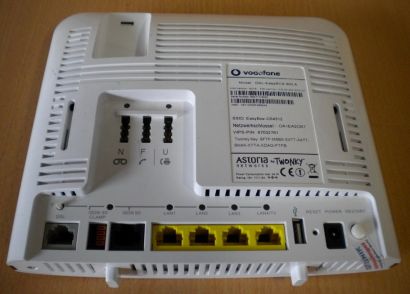 Vodafone EasyBox 803 A Router ADSL ADSL2  300Mbit