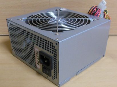 Inter-Tech SL-500 Power Supply 500Watt ATX PC Netzteil SATA Molex Floppy* nt318
