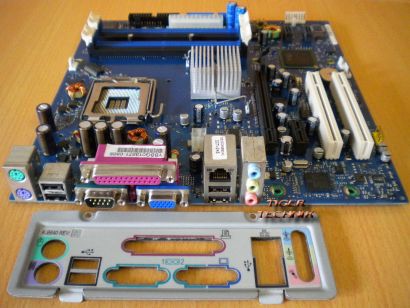 Fujitsu D2151-A11 GS4 Mainboard +Blende Sockel 775 PCIe DDR2 Esprimo P5905* m442