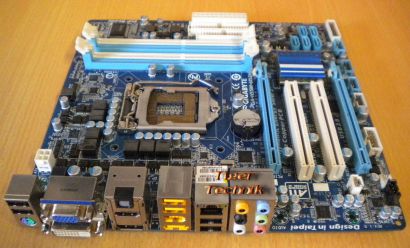 Gigabyte GA-H55M-UD2H Rev 1.0 Mainboard Sockel 1156 DDR3 HDMI DisplayPort* m448