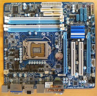 Gigabyte GA-H55M-UD2H Rev 1.0 Mainboard Sockel 1156 DDR3 HDMI DisplayPort* m448