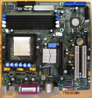 FSC Fujitsu Siemens D2030-A12 GS3 Mainboard+Blende Sockel 939 VGA LAN Audio*m449
