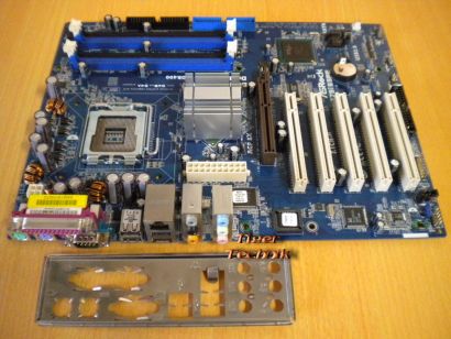 ASRock 775i65PE Rev. 1.03 Mainboard + Blende Sockel 775 AGP SATA DDR400 LAN*m451