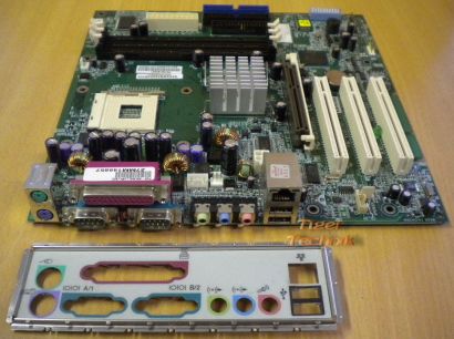 HP P5750-60001 Asus P4B-MX Mainboard Sockel 478 AGP PCI + Blende* m201