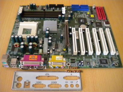 Epox EP-8K3A+ Mainboard + Blende Sockel A 462 DDR mit IDE-RAID Audio* m471