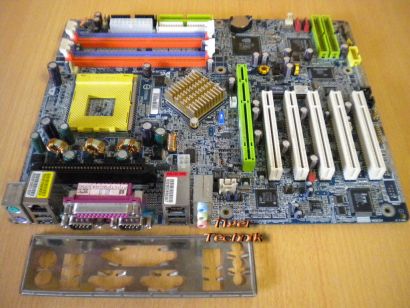 Gigabyte GA-7NNXP Rev.1.0 HighEnd Sockel 462 Mainboard+Blende SATA IDE-RAID*m473