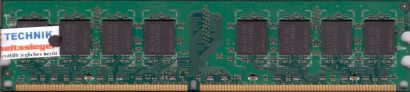 Samsung M378T2953CZ3-CD5 PC2-4200U CL4 1GB DDR2 533MHz Arbeitsspeicher RAM* r45