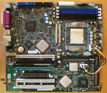 Sun Microsystems W1100z Mainboard K85AE + Extender Card + Blende Sockel 940*m487