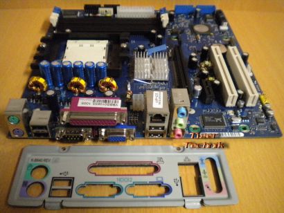 FSC Fujitsu Siemens D2030-A12 GS2 Mainboard+Blende Sockel 939 VGA LAN Audio*m494