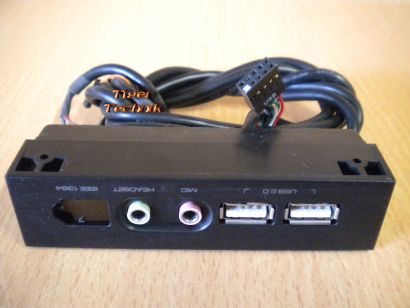 Cooler Master Elite Front Panel USB Audio 3.5" Gehäuse *pz128